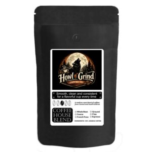 Howl n Grind Coarse Ground Coffee - House Blend 2 LBS